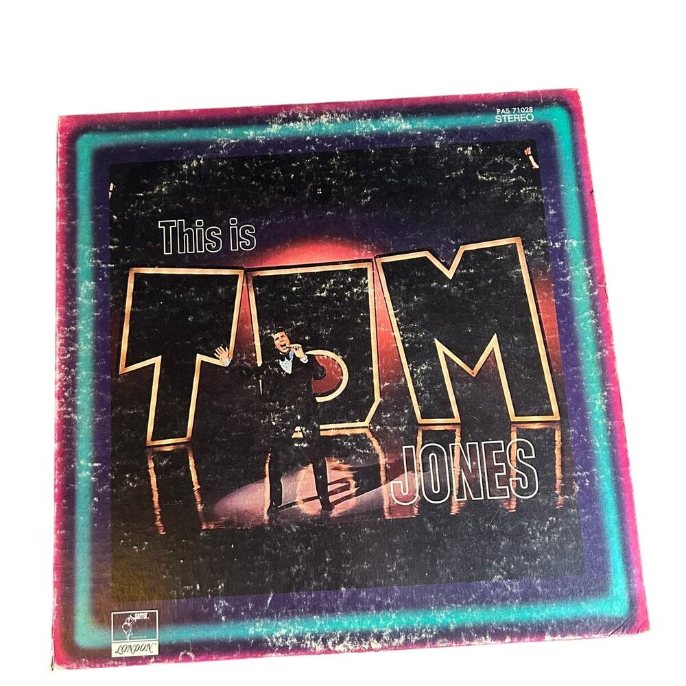 Vintage Vinyl Record This is Tom Jones by Tom Jones